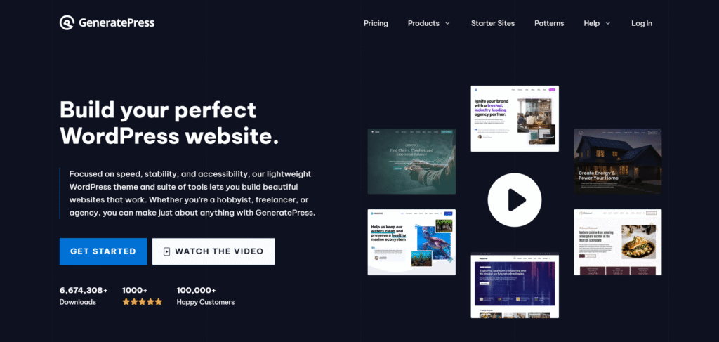 GeneratePress WordPress Theme - Shlok Talepa