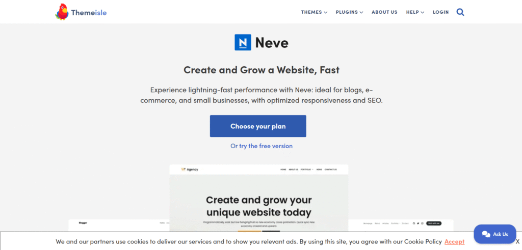 Neve WordPress Theme - Shlok Talepa